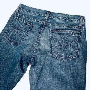 Habitual Jeans NY LA Dark Denim Glory Pocket Jeans Sz30